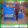 Roofing tile cold roll forming machine with PLC control system